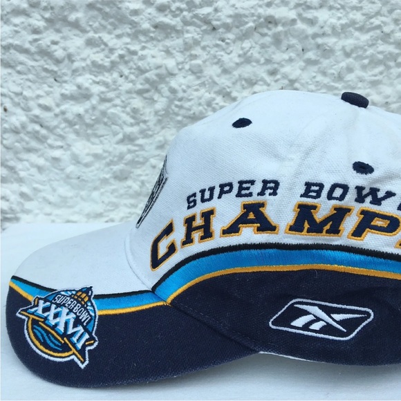 Vtg Rare Reebok NFl baseball cap superbowl 37 hat XXXVII 2003 - Oakland Raiders. - Picture 6 of 15